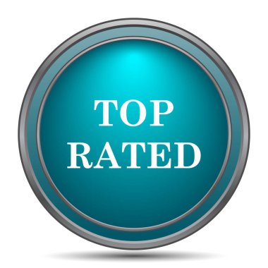 Simge en üst düzey. Beyaz arka plan üzerinde Internet düğmesi