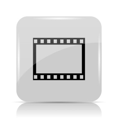 Fotoğraf simge. Beyaz arka plan üzerinde Internet düğmesi