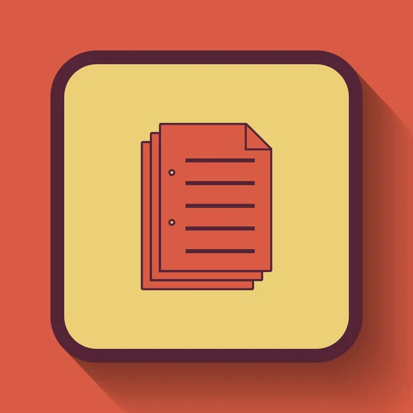 Document icon — Stock Photo, Image