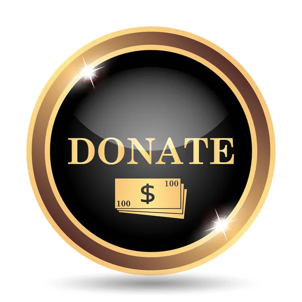 Donate icon — Stock Photo, Image