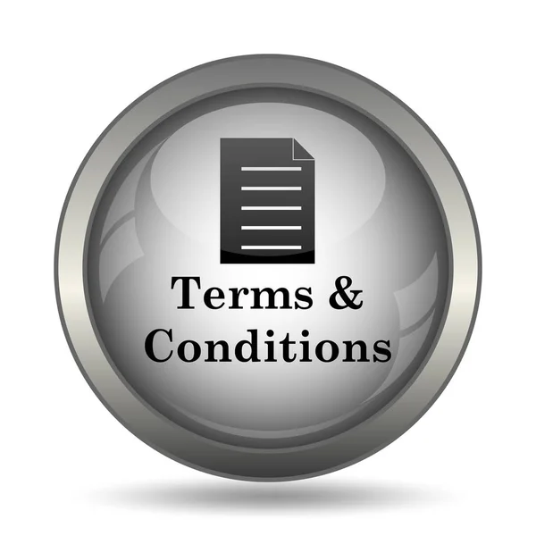 Terms and conditions icon — Stock Photo, Image