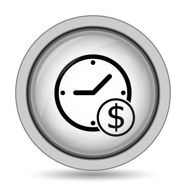 Czas to ikona pieniędzy. — Zdjęcie stockowe