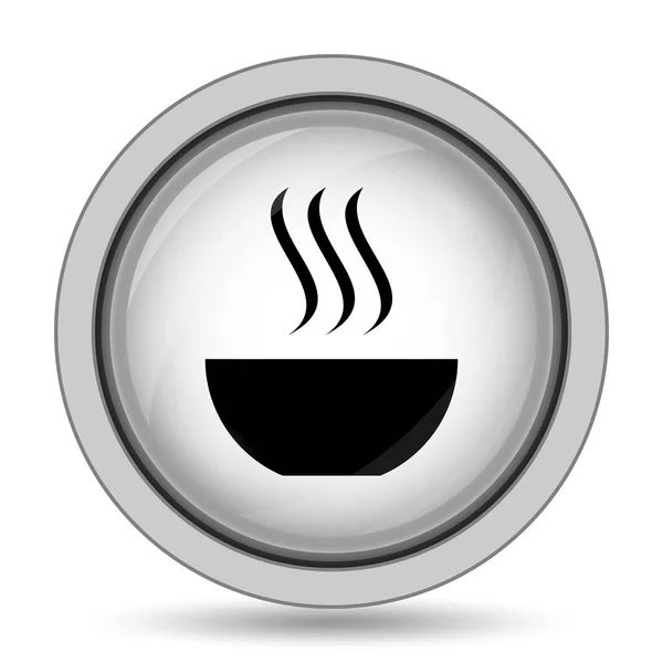 Suppensymbol Internet Taste Auf Weißem Hintergrund — Stockfoto