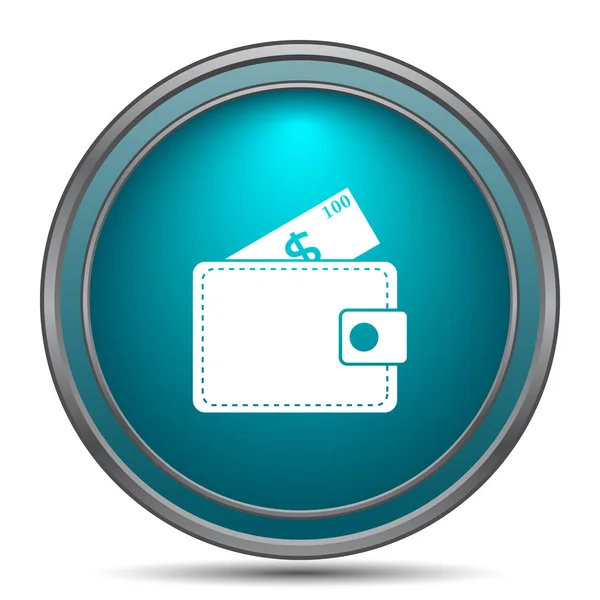 Wallet icon — Stock Photo, Image