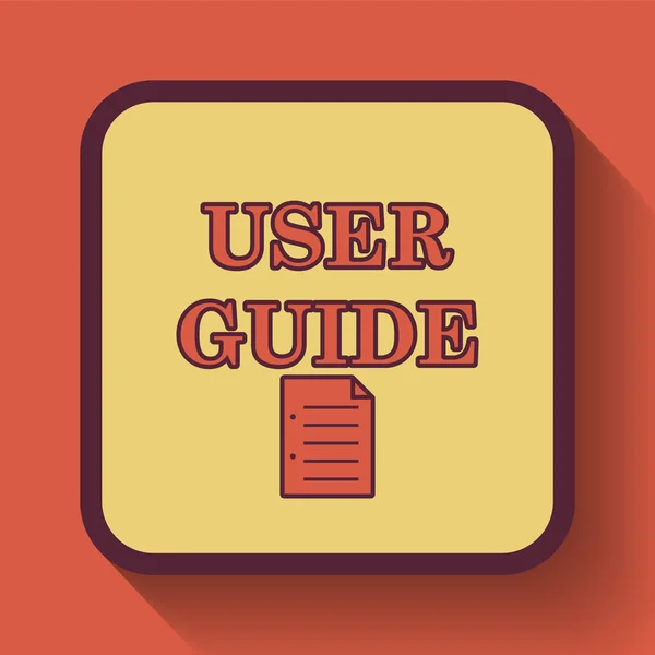 User guide icon