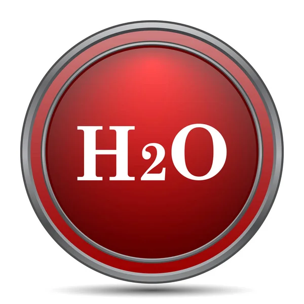 H2O Symbol Internet Taste Auf Weißem Hintergrund — Stockfoto