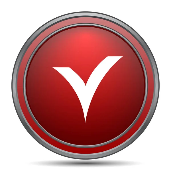 V 체크 아이콘 — 스톡 사진