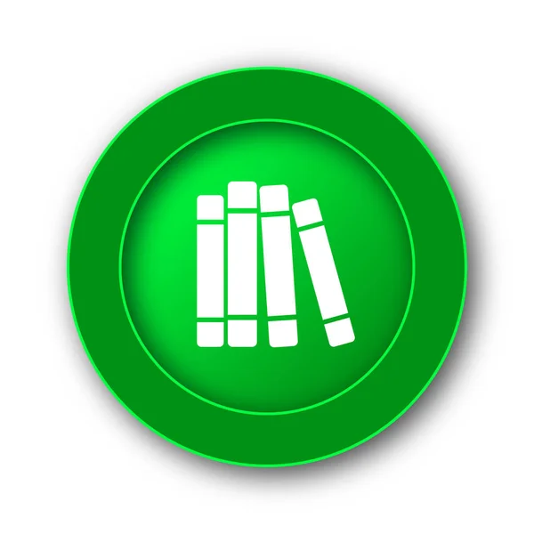 Könyvek könyvtár ikon — Stock Fotó
