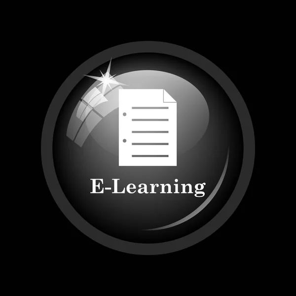 Icône e-learning — Photo