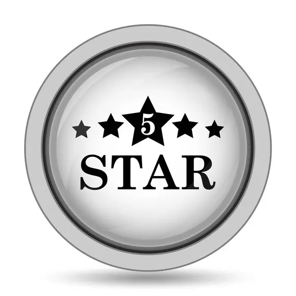 5 star icon — Stock Photo, Image