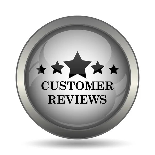 Icona recensioni clienti — Foto Stock