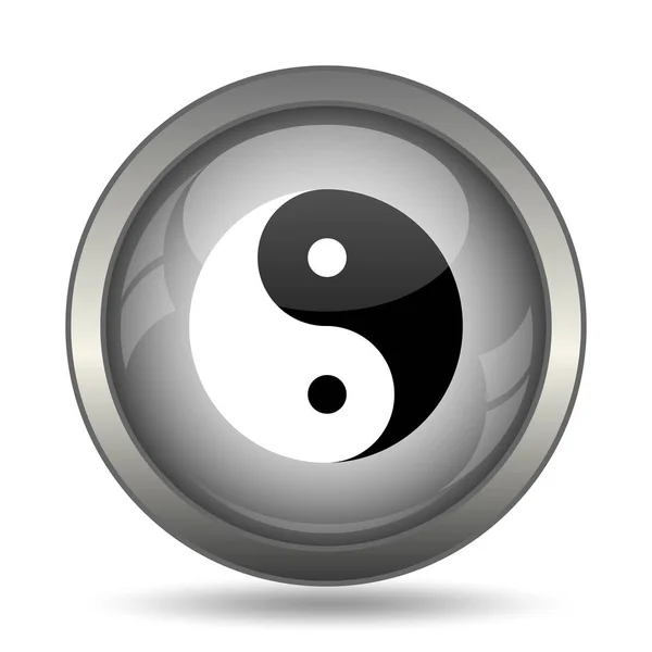 Ikona ying yang — Stock fotografie