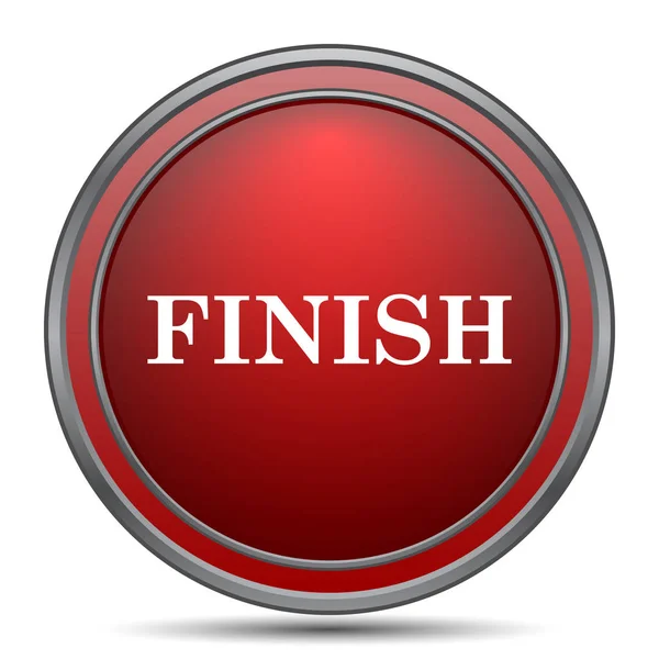 Finish icon — Stock Photo, Image