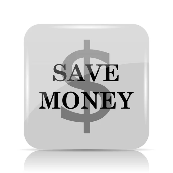 Risparmiare denaro icona — Foto Stock