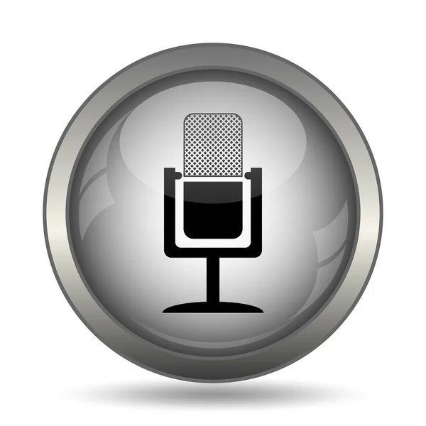 Ikona mikrofonu — Stock fotografie