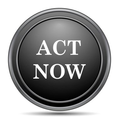 Şimdi siyah kutsal kişilerin resmi web sitesi düğme beyaz arka plan üzerinde hareket