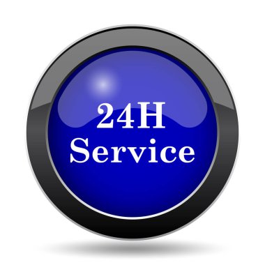 24 saat hizmet simgesi