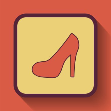 yüksek topuk simgesi