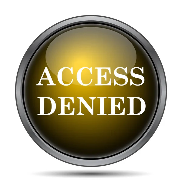 Access denied icon — Stock Photo, Image