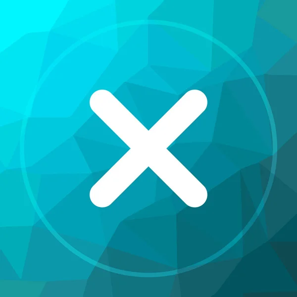 X close icon — Stock Photo, Image