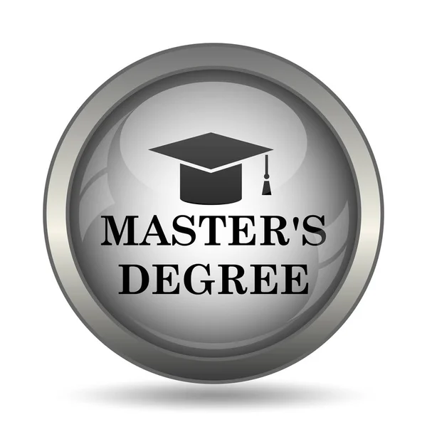 Master's degree pictogram — Stockfoto