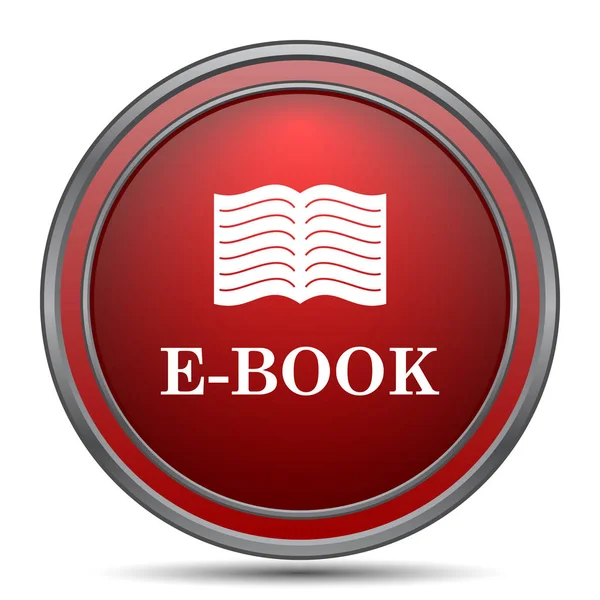Book Symbol Internet Taste Auf Weißem Hintergrund — Stockfoto