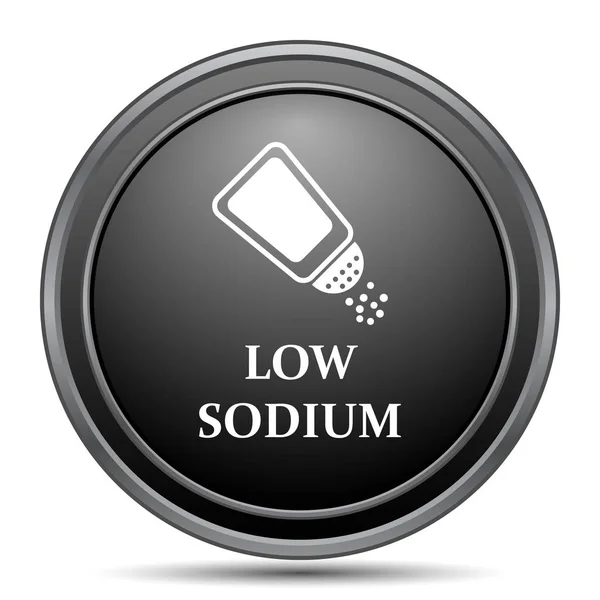 Low sodium icon — Stock Photo, Image