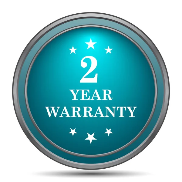 2 year warranty icon — Stock Photo, Image