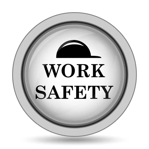 Ícone de segurança de trabalho — Fotografia de Stock