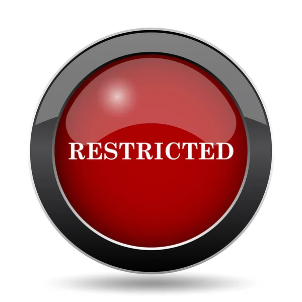 Restricted icon — Stock Photo, Image