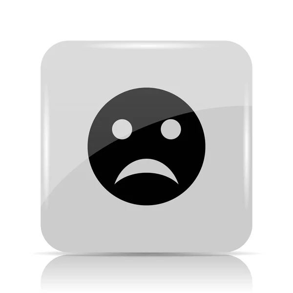 Sad smiley icon — Stock Photo, Image