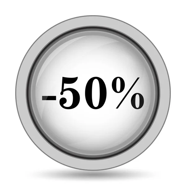 50 percent discount icon — Stock Photo, Image