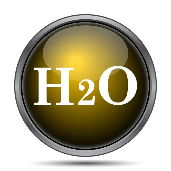 H2O Symbol Internet Taste Auf Weißem Hintergrund — Stockfoto