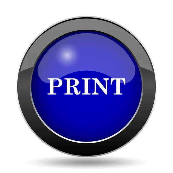 Print icon — Stock Photo, Image