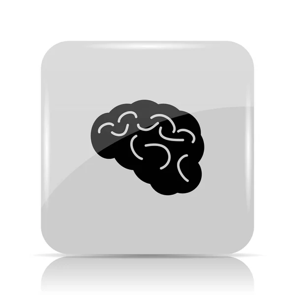 Ikona mózgu — Zdjęcie stockowe