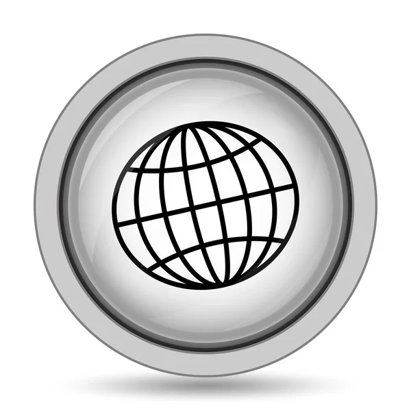 Globe icon — Stock Photo, Image