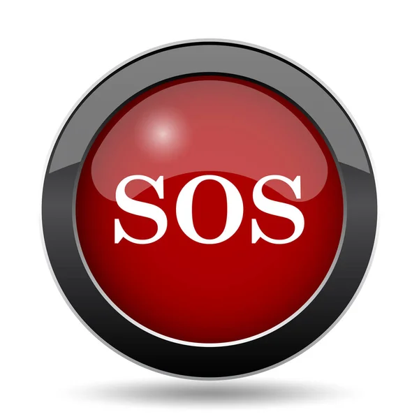 SOS icon — Stock Photo, Image