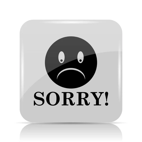 Sorry icon — Stock Photo, Image