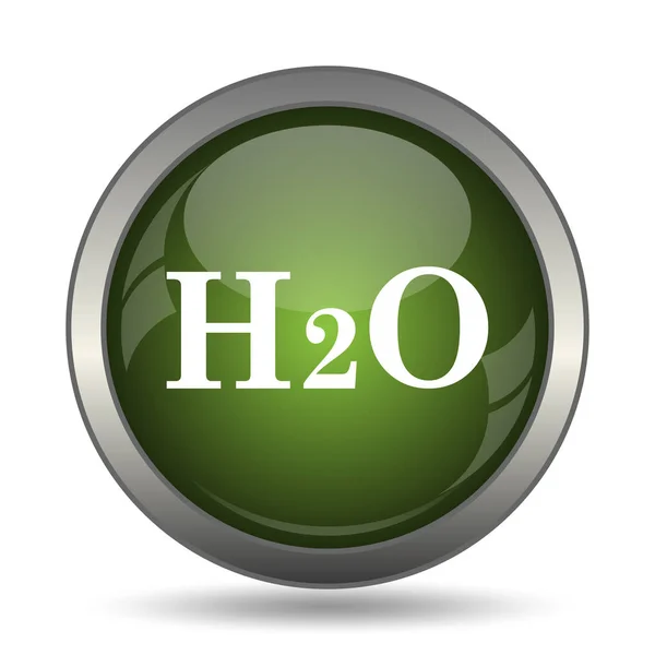 H2O Symbol Internet Taste Auf Weißem Hintergrund — Stockfoto