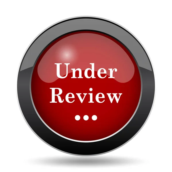 Under review icon — Stock Photo, Image