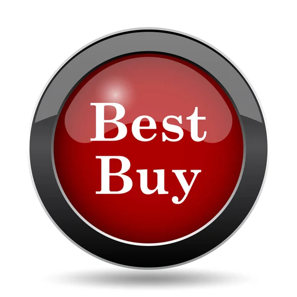 Mejor Icono Compra Botón Internet Sobre Fondo Blanco —  Fotos de Stock