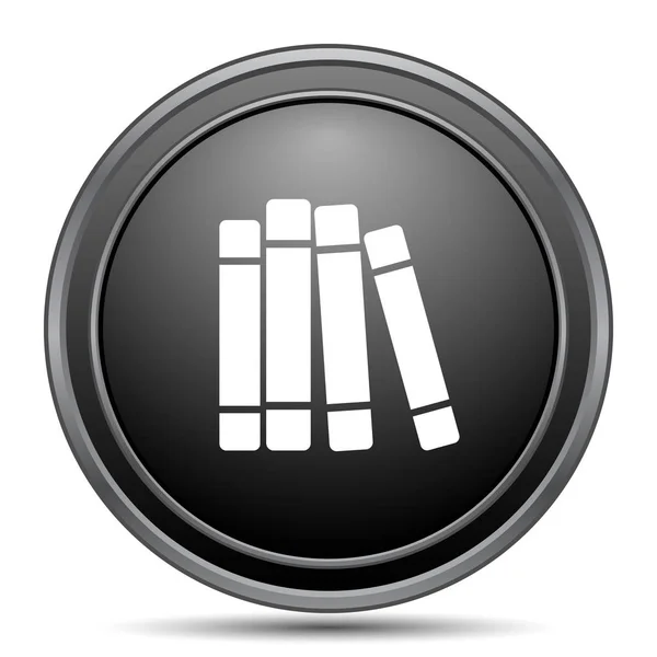 Books library icon — Stock Photo, Image