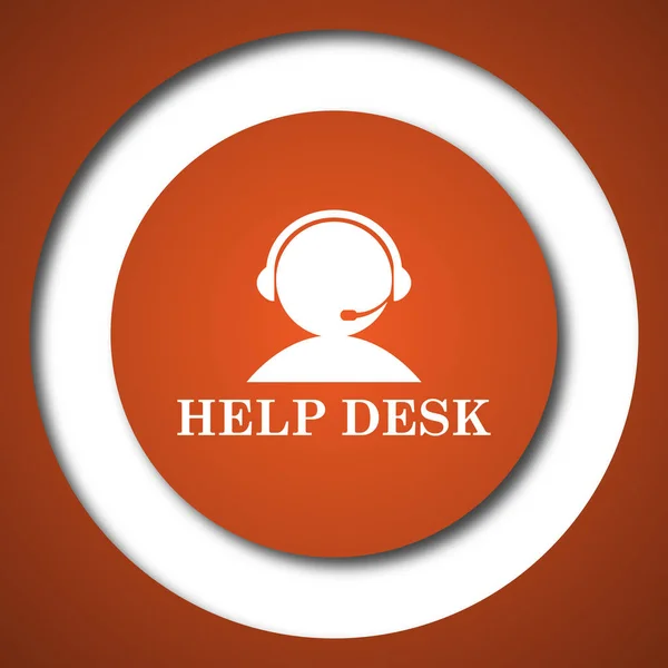 Helpdesk-ikonen — Stockfoto