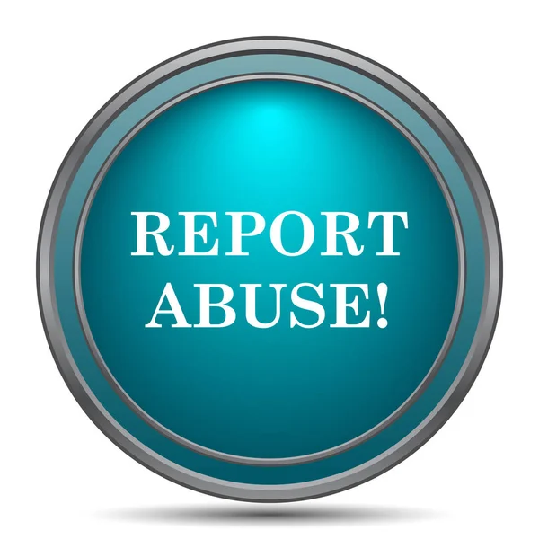 Report abuse icon — Stock Photo, Image