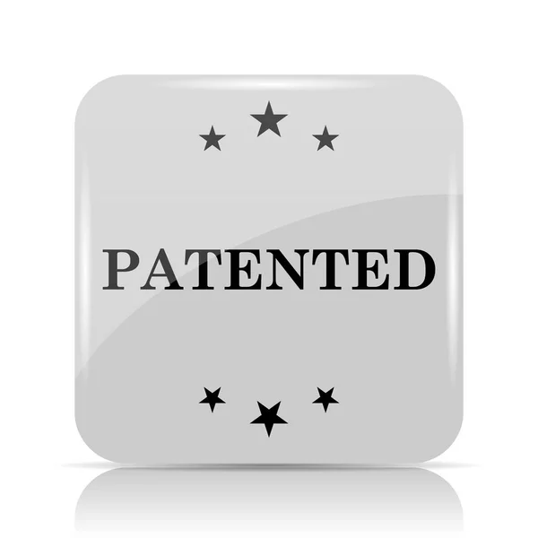 Patented icon — Stock Photo, Image