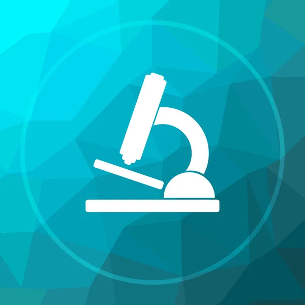 Microscope icon — Stock Photo, Image