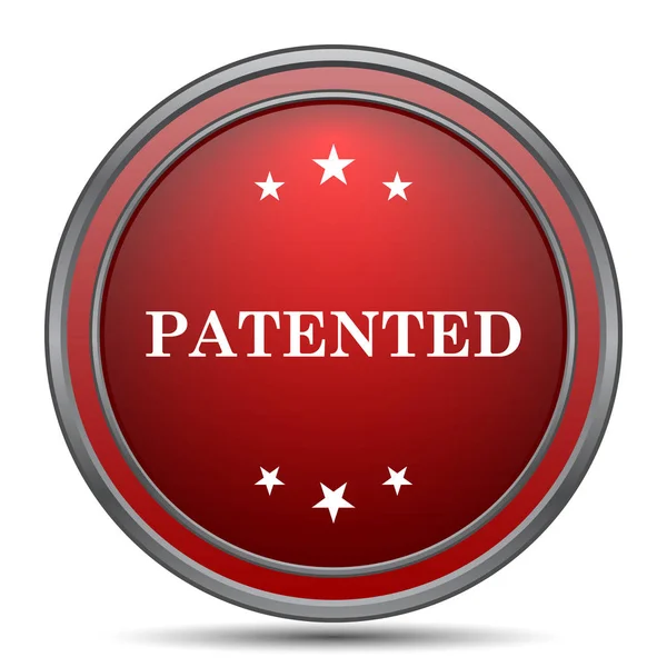 Ícone patenteado — Fotografia de Stock