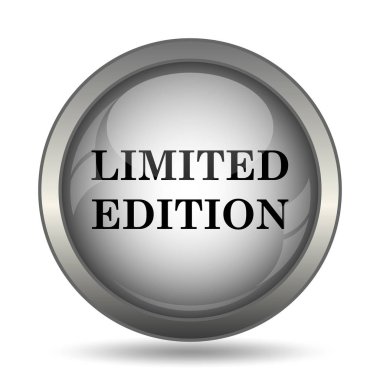 Limited edition siyah kutsal kişilerin resmi web sitesi düğme beyaz arka plan üzerinde