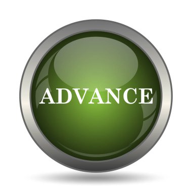 Önceden simgesi. Beyaz arka plan üzerinde Internet düğmesi.