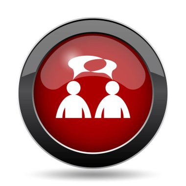 Yorumlar simgesi - kabarcıklar ile erkekler